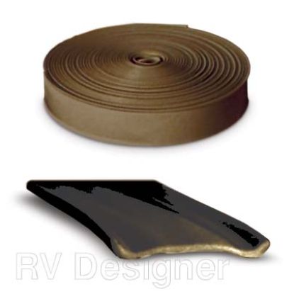RV DESIGNER 1'X 25' VINYL INSERT TRIM - E327