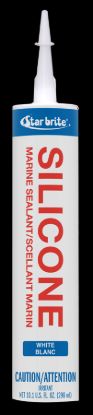 STAR BRITE SILICONE SEALANT 10.3OZ WHT - CA - 082121