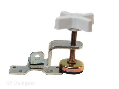 RV DESIGNER FOLD-OUT-BUNK CLAMP ZINC - E511