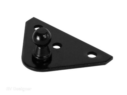 RV DESIGNER FLAT GAS PROP BRACKET - G815