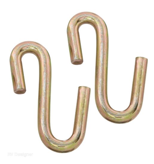 RV DESIGNER 3/8'   S- HOOK - H419