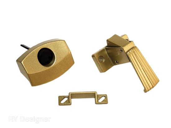 RV DESIGNER NON LOCKING DOOR LATCH - H521