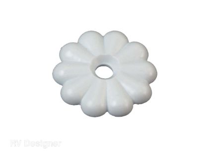 RV DESIGNER 14PK ROSETTES W/ SCREWS W - H613