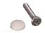 RV DESIGNER 14PK DASH SCREWS W/ CAPS - H618