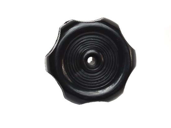 RV DESIGNER 1/2' WINDOW KNOB BLACK - H711