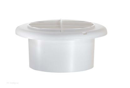 RV DESIGNER PROVENTS DAMPERED  4' WHT - H820