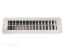 RV DESIGNER FLOOR REGISTER W/DAMPER-W - H850