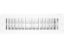 RV DESIGNER VENT REGISTER  WHITE  PLASTIC  DAMP - H851
