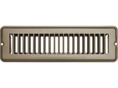 RV DESIGNER VENT REGISTER  TAN  METAL  UNDAMP 2 - H870