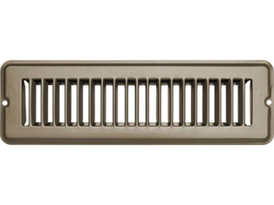 RV DESIGNER VENT REGISTER  TAN  METAL  UNDAMP 2 - H870