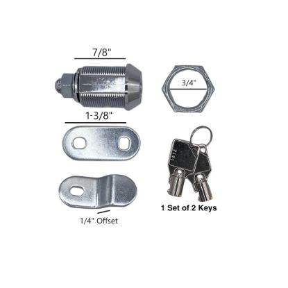 RV DESIGNER 7/8' ACE COMPATRMENT LOCK - L317