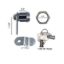 RV DESIGNER 4PK 5/8' COMPARTMENT LOCK - L325