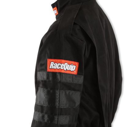 RACEQUIP SFI-1 1-L SUIT  BLACK LAR - 110005