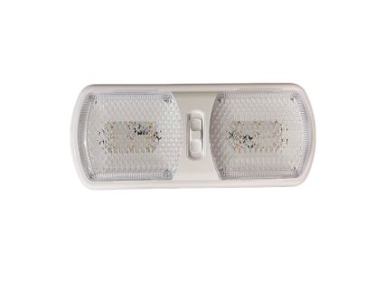 RV DESIGNER LED 12V PANCAKE DOUBLE LIGHT - L805