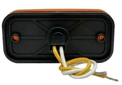 RV DESIGNER AMBER REFLEX LED CLEARANCE LIGHT WI - L902