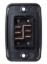 RV DESIGNER BLK CONTOURED SWITCH 40 A - S141