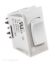 RV DESIGNER 10A WHITE ROCKER SWITCH - S345