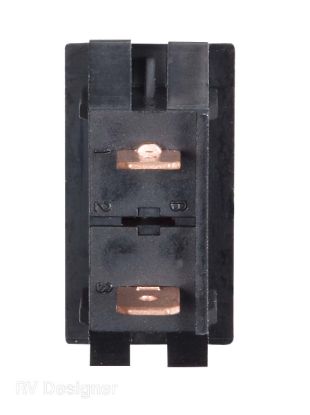 RV DESIGNER BLACK W/RED INDICATOR LIG - S361