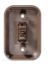 RV DESIGNER 3.53'X2.39' WALL PLATE SW - S651