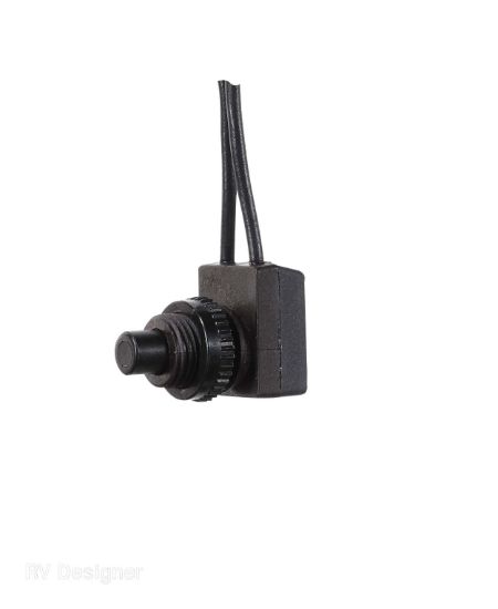 RV DESIGNER 10A SPST 4.5' PUSH ON-PUS - S731