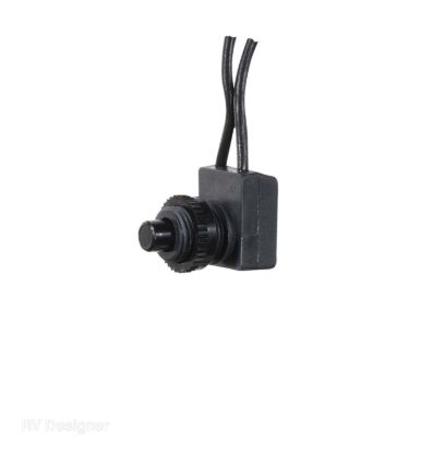 RV DESIGNER 3A 125VAC PUSH BUTTON SWI - S741