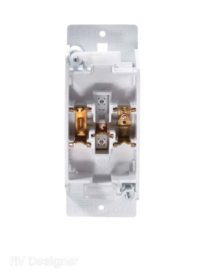 RV DESIGNER TOUCH SWITCH-WHT - S841
