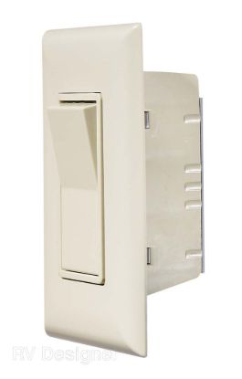 RV DESIGNER TOUCH SWITCH-IVORY - S843