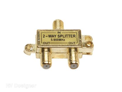 RV DESIGNER TV LINE SPLITTER - T189