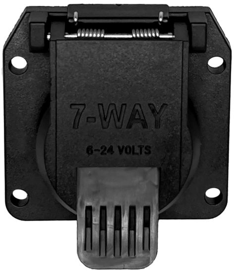 RV DESIGNER 7-WAY RV SOCKET - TC509
