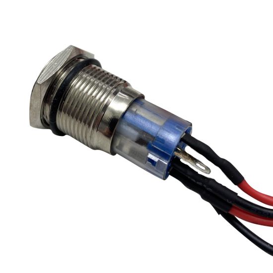 RACESPORT LT 16MM LED 2-POSITION ON/OFF SWITCH ( - 2P16MMLEDB