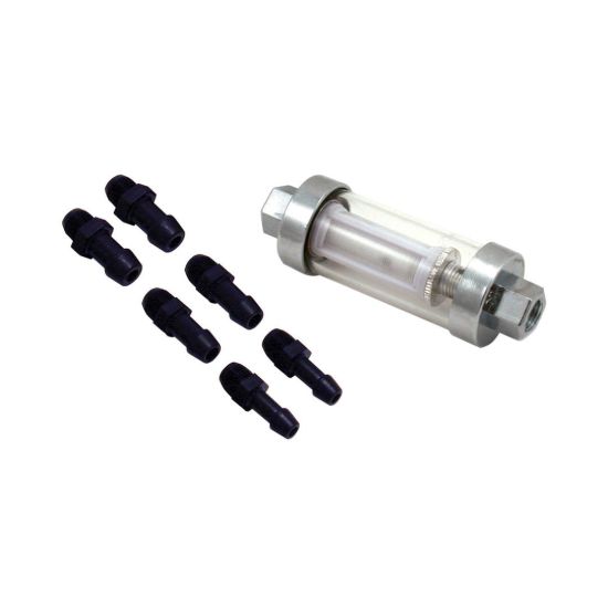 SPECTRE UNIV CLR VIEW FUEL FILTER - 2369