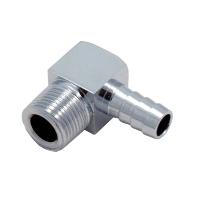 SPECTRE FUEL FTG 3/8'NPT90DEG CHR - 5946