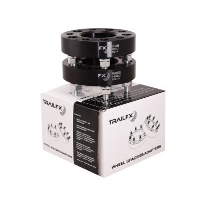 TRAILFX HUB CENT WHL SPCR BLK 5X4.5 1/2' LU - W545005B