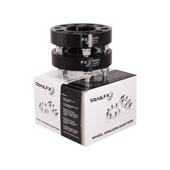 TRAILFX HUB CENT WHL SPCR BLK 5X4.5 1/2' LU - W545005B