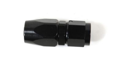 SPEEDFX -8AN ST BLK HOSE END - 510800BK