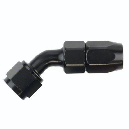 SPEEDFX -10AN X 45  BLK HOSE END - 511045BK
