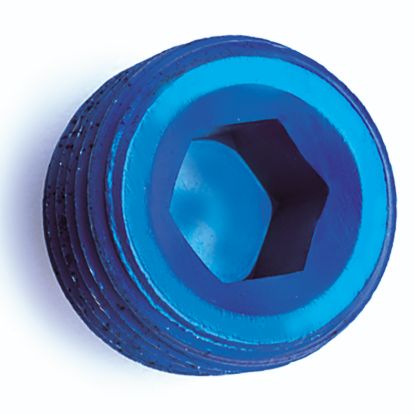 SPEEDFX -4AN BLK FLARE PLUG - 560406BK