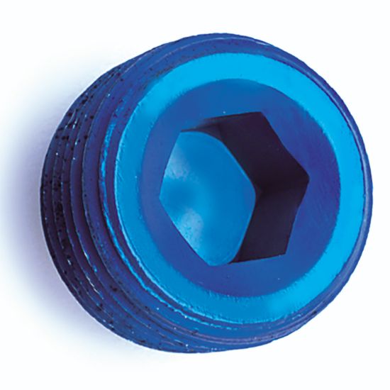 SPEEDFX -4AN BLK FLARE PLUG - 560406BK