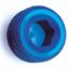 SPEEDFX -4AN BLK FLARE PLUG - 560406BK