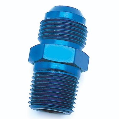 SPEEDFX -4AN X1/8NPTF BLU ST FL TO PIPE ADP - 560416