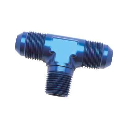 SPEEDFX -4ANX1/8 NPTF BLK FLAR TO PIPE TEE - 560425BK