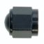 SPEEDFX -4AN BLK FLARE CAP - 560429BK