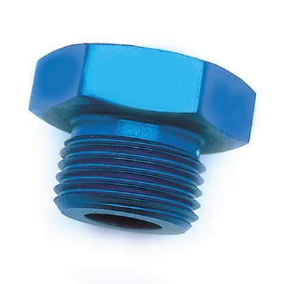 SPEEDFX -6AN BLU ST THRD(O-RING) PLG - 560614