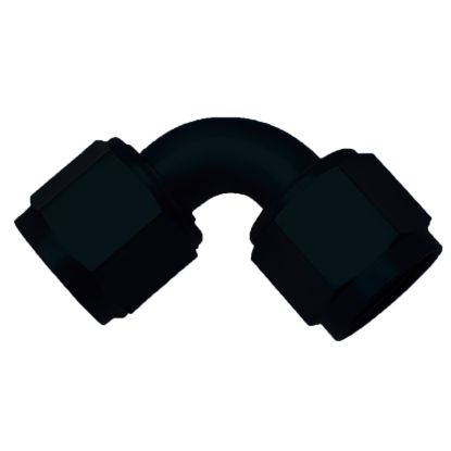 SPEEDFX -8AN 90  BLK SWIVEL COUPLER - 560890BK