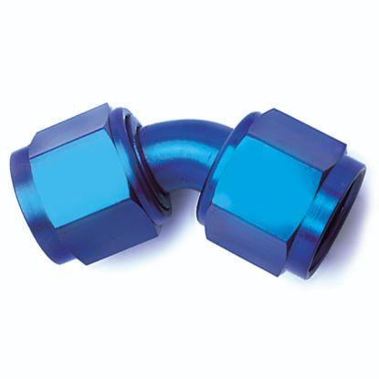 SPEEDFX -10AN 45  BLU SWIVEL COUPLER - 561045