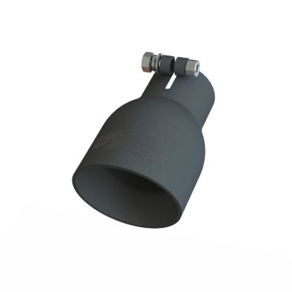 SPEEDFX EXHST TP BLK 2.5' IN 4' OUT 7'L - TB112540