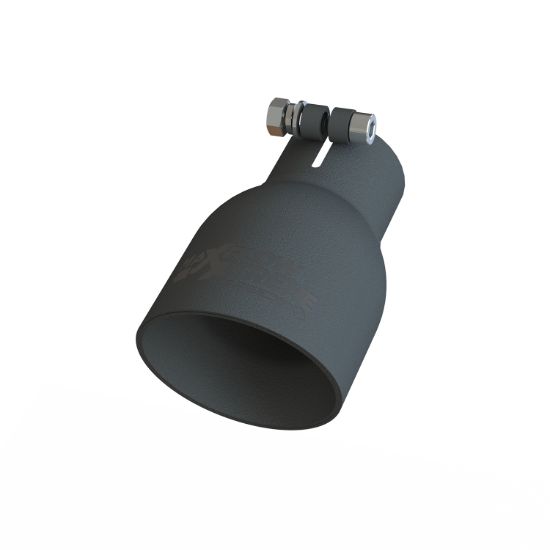 SPEEDFX EXHST TP BLK 2.5' IN 4' OUT 7'L - TB112540