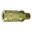 TRUFLATE COUPLER C21B BRS 1/4 IM 1 - 13225
