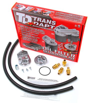 TRANSDAPT OIL FILTER RELOCATION KIT - 1113