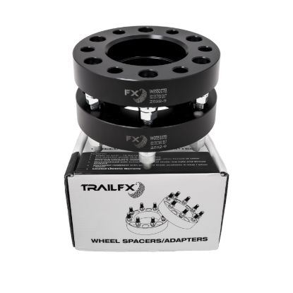 TRAILFX HUB CENT SPCR BLK 6X5.5 12X1.5 FORD - W655007HC